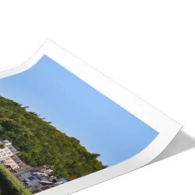 Papier d'art seul avec marge blanche